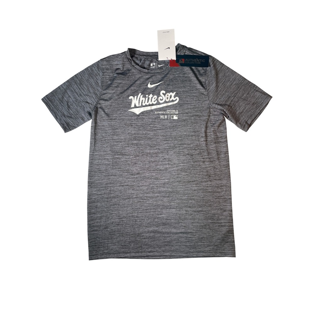 Nike Chicago White Sox Dri-FIT T-Shirt Women Large Grey MLB Authentic Collection